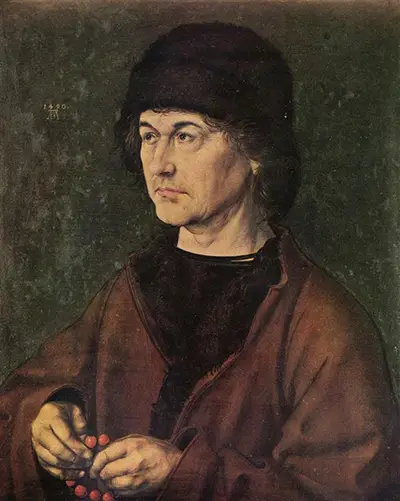 Portrait of Albrecht Durer the Elder Albrecht Durer